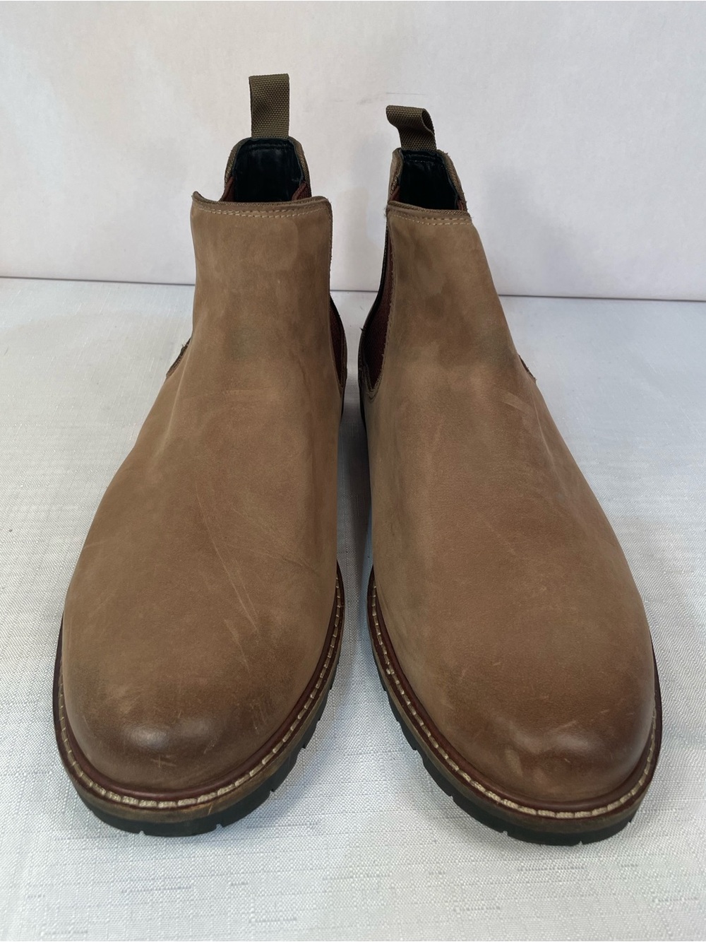 Cole Haan Men's Light Brown Suede Grand OS Boots - Picture 4 of 8